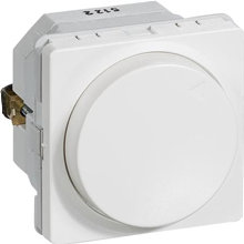 LK FUGA® lysdæmper med drejeknap MEK-D 300CR hvid